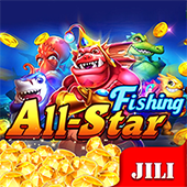 All Star Fishing arcade card art