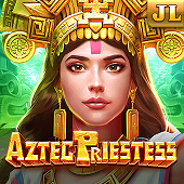 Aztec Priestess slot card art