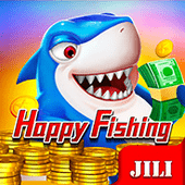 Happy Fishing arcade card art